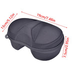 Diving Glasses Storage Box Underwater Mask Goggles Glasses Storage Diving Face Cover Snorkel Zipper Case for Underwater Swimming