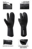 Neoprene gloves 7MM Diving Winter Heated Gloves For Men Women Diver Wetsuit Snorkeling Canoeing Spearfish Underwater Hunting