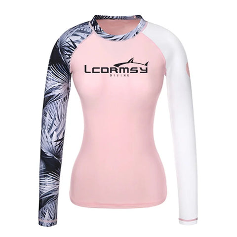 Long-sleeved Split snorkeling Wetsuits Sun-proof Beach Swimwear Quick dry Surfing Suit