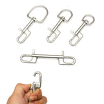 1pc Bolt Snap 316 Stainless Steel For Sports Equipment Marine Scuba Diving Bolt Snap Hooked Snap Pin Uses Diving BCD