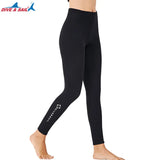 Men Women's 2mm Neoprene Cold Proof Warm Diving Pants Female Snorkeling Leggings Sailing Surfing Winter Swimming Wetsuit Trunks