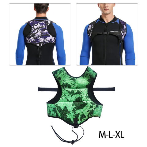 Diving Weight Vest Lightweight with 6 Drop Pocket Scuba Snorkeling Spearfishing Women Men Neoprene Vest Freediving Weight Vest