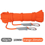 12mm 10mm 12KN(1200KG) Lanyard Outdoor Camping Rope Climbing Hiking Survival Equipment Tent Accessories Rescue Snorkeling Rope