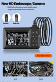 Industrial Endoscope With Light 4.3-inch LCD HD Digital Camera Handheld Waterproof Sewer Inspection Camera 8 LED lights