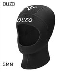 Hot Models Thickened 5mm Diving Cap Ouzo Warm Cold Exhaust Diving Head Cover Surfing Snorkeling Winter Swimming Cap