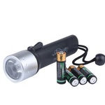 Led Flashlight Diving Torch Light Lamp YUNMAI Waterproof 2000lm 4* Aa Battery ( Battey Not Include ) Bulbs Shock Resistant led랜턴