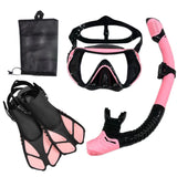 Snorkel Diving Mask  and  Goggles Diving Swimming Tube Set  Adult Unisex