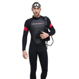 Wetsuit for Men Women One-piece Scuba Diving Suit 3MM Neoprene Long Sleeve Snorkeling Surfing Swimsuit for Girls Sun Protection