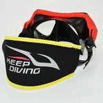 Neoprene Scuba Diving Mask Head Strap Cover Mask Padded Protect Long Hair Band Strap-Wrapper