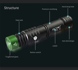 ARCHON  J2 J1 Diving Flashlight  Lights Profession Diving Lights Underwater Lamp 100m  Instructor Diving Flashlight