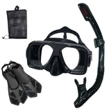 Snorkel Diving Mask  and  Goggles Diving Swimming Tube Set  Adult Unisex