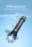 Brightest XHP160 Diving Flashlight Underwater 1000m Professional Waterproof Flashlight Underwater Lantern Rechargeable Dive Lamp