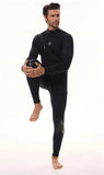 New Men 3mm Front Zip Snorkeling Wetsuit Full Body Diving Surf Suit Keep Warm Long Sleeve Winter Neoprene Kayaking Swimming Suit