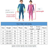 Snorkeling Surfing Swimming Suit Boy Girl Diving Clothes Kids Neoprene Split Wetsuit 2.5mm Thermal Keep Warm Diving Suit