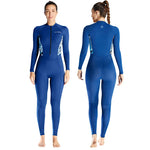 Women's Swimwear One piece Thin Diving Suit Long Sleeve Full Body Surfing Swim Suit Snorkeling Beach Wear Sea Sunscreen Swimsuit