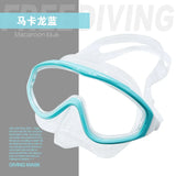 Adjustable Free Diving Goggles Anti-fog Waterproof Snorkeling Scuba Dive Mask Glasses Eyewear