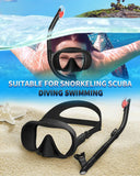 Panorama Snorkeling Mask New Professional Scuba Diving Mask Wave Proof Snorkeling Adult Silicone Skirt  Goggles Swimming