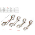 1pc Bolt Snap 316 Stainless Steel For Sports Equipment Marine Scuba Diving Bolt Snap Hooked Snap Pin Uses Diving BCD