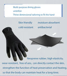 3mm Kevlar Diving Gloves Cut Resistant Keep Warm Black Gloves for Spearfishing Snorkel Swimming Undrwater Work Dive Accessories