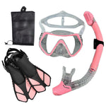 Snorkel Diving Mask  and  Goggles Diving Swimming Tube Set  Adult Unisex