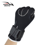 3MM Genuine Neoprene Gloves Anti Scratch and Keep Warm for Scuba Diving Non-slip Snorkeling Equipment