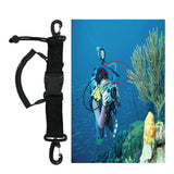 Scuba Diving Dive Canoe Camera Lanyard with Quick Release Buckle and Clips for Under Kayaking Swimming Sports Accessories Black