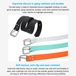 Weight Belt For Diving Spear Fishing Freediving Silicone Scuba Weight Belt Quick-Release Stainless Steel Buckle With 8 Holes