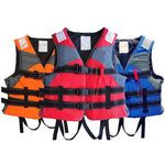 Outdoor rafting life jacket for children adult life vest swimming snorkeling wear fishing suit Professional drifting level suit