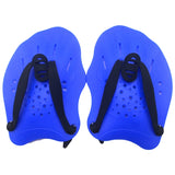 Adjustable Straps Silicone Palm 1 Pair Swimming Training Paddles Snorkeling Diving Gloves Fin Flipper Sports  Swim Hand Paddles