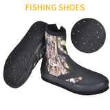 YONSUB 5MM Neoprene Diving Boots Camouflage Keep Warm Water Sports Shoes Wear-resistant Upstream Shoes Non-slip Fishing Shoes