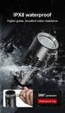 XHP160 LED High Power Diving Torch IPX8 Professional Diving Flashlight 26650 Underwater Lantern Scuba Diving Waterproof Lamp