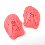 1 Pair Swimming Paddles finis swim Snorkeling Fitness plasticity Diving Gloves Fin Flipper Sports Silicone Palm Adjustable Strap